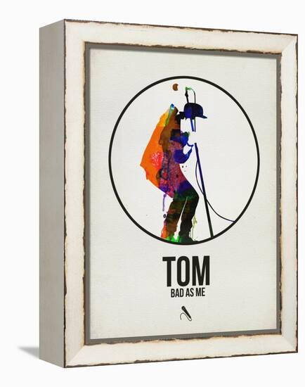 Tom Watercolor-David Brodsky-Framed Stretched Canvas