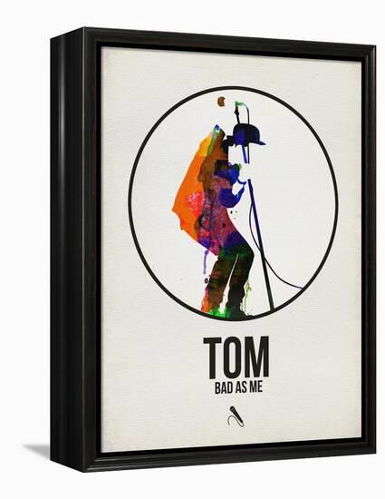 Tom Watercolor-David Brodsky-Framed Stretched Canvas