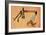 Tomahawk Pipe, Blackfoot Tribe (Steel and Textile)-American-Framed Giclee Print