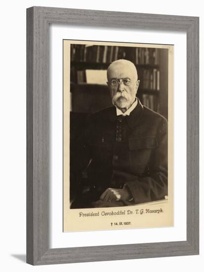 Tomas Garrigue Masaryk-null-Framed Giclee Print