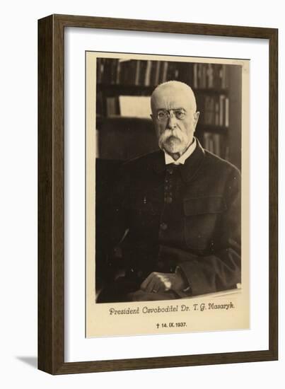 Tomas Garrigue Masaryk-null-Framed Giclee Print