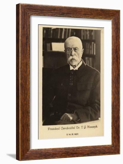 Tomas Garrigue Masaryk-null-Framed Giclee Print