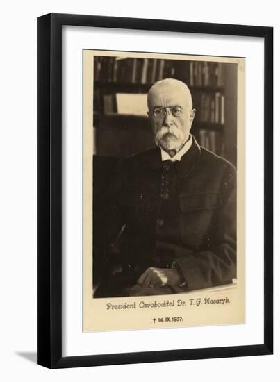 Tomas Garrigue Masaryk-null-Framed Giclee Print