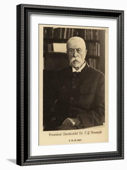 Tomas Garrigue Masaryk-null-Framed Giclee Print