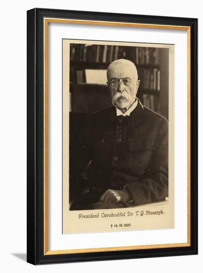 Tomas Garrigue Masaryk-null-Framed Giclee Print