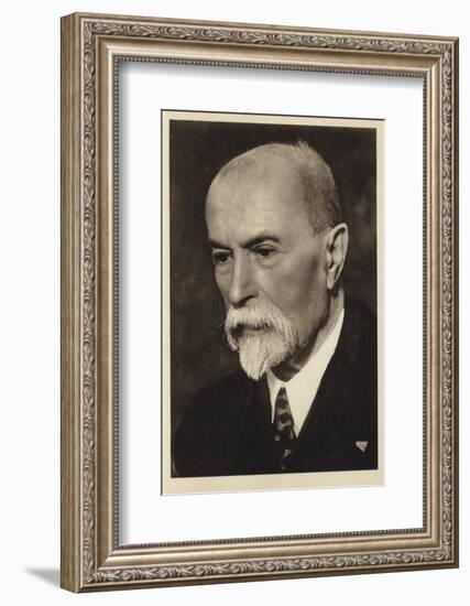 Tomas Garrigue Masaryk-null-Framed Photographic Print