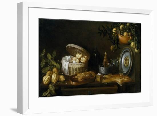 Tomás Hiepes / Still Life, 1668-Tomás Hiepes-Framed Giclee Print