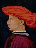 A Young Man in a Scarlet Turban, c.1425-27-Tomasso Masaccio-Framed Giclee Print