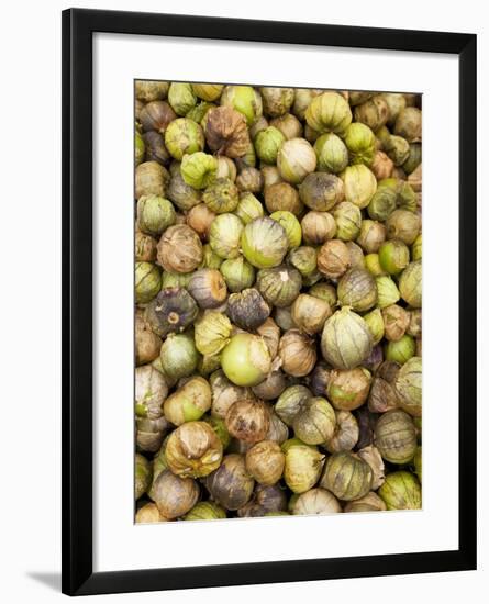 Tomatillos in Market, Guanajuato, Mexico-Merrill Images-Framed Photographic Print