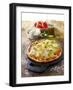 Tomato and Mozzarella Pizza with Basil-Paul Williams-Framed Photographic Print