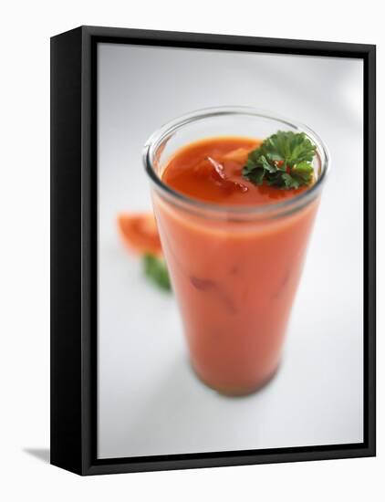 Tomato Juice-Antje Plewinski-Framed Premier Image Canvas