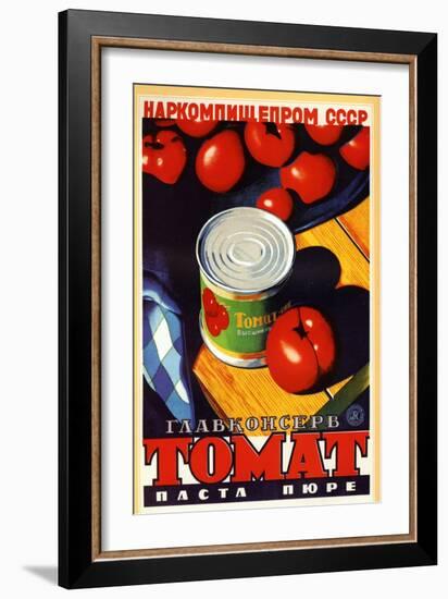 Tomato Paste-null-Framed Art Print