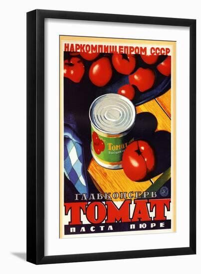 Tomato Paste-null-Framed Art Print