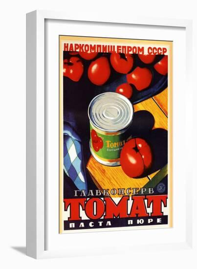 Tomato Paste-null-Framed Art Print