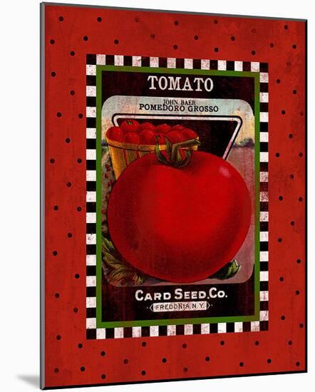 Tomato Seed Pack-null-Mounted Giclee Print