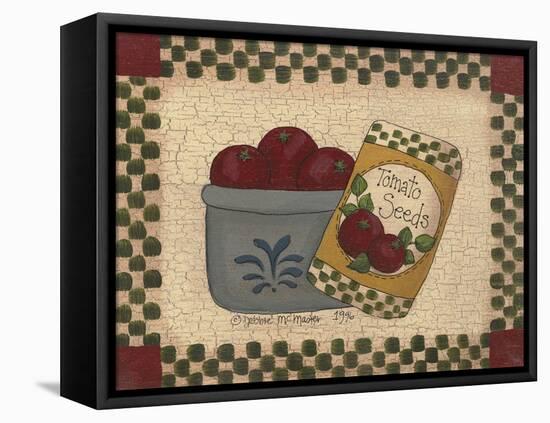 Tomato Seeds-Debbie McMaster-Framed Premier Image Canvas