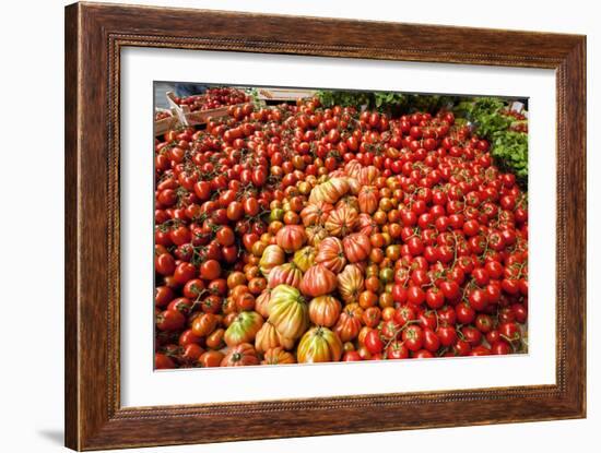 Tomato Stall-Jeremy Walker-Framed Photographic Print