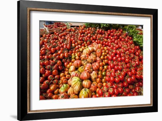 Tomato Stall-Jeremy Walker-Framed Photographic Print