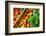 Tomatoes and Basil at Farmers' Market, Savannah, Georgia, USA-Joanne Wells-Framed Photographic Print