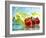 Tomatoes and Romaine Lettuce with Water-Karl Newedel-Framed Photographic Print