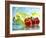 Tomatoes and Romaine Lettuce with Water-Karl Newedel-Framed Photographic Print