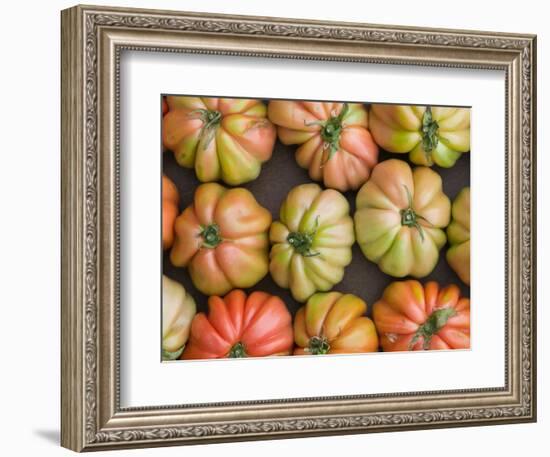 Tomatoes, Positano, Amalfi Coast, Campania, Italy-Walter Bibikow-Framed Photographic Print