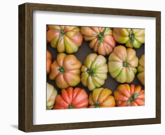 Tomatoes, Positano, Amalfi Coast, Campania, Italy-Walter Bibikow-Framed Photographic Print