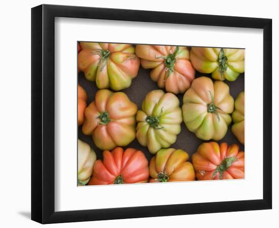 Tomatoes, Positano, Amalfi Coast, Campania, Italy-Walter Bibikow-Framed Photographic Print