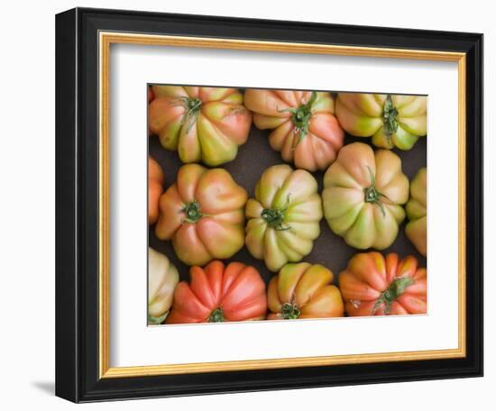 Tomatoes, Positano, Amalfi Coast, Campania, Italy-Walter Bibikow-Framed Photographic Print