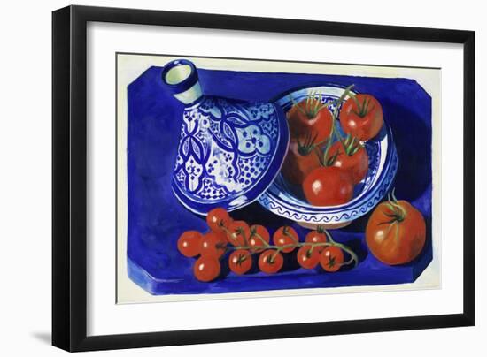 Tomatoes (Tomates)-Isy Ochoa-Framed Giclee Print