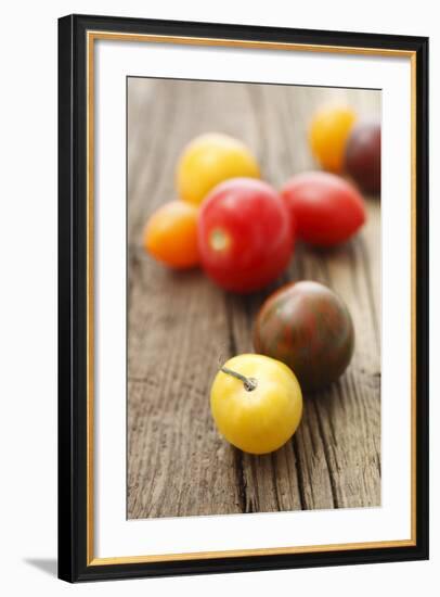 Tomatoes, Wooden Underground-Nikky-Framed Photographic Print