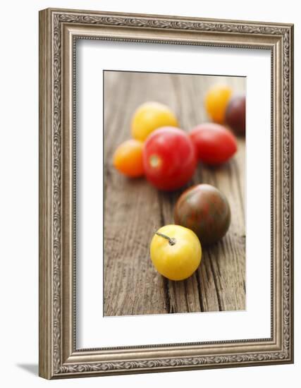 Tomatoes, Wooden Underground-Nikky-Framed Photographic Print