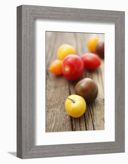 Tomatoes, Wooden Underground-Nikky-Framed Photographic Print