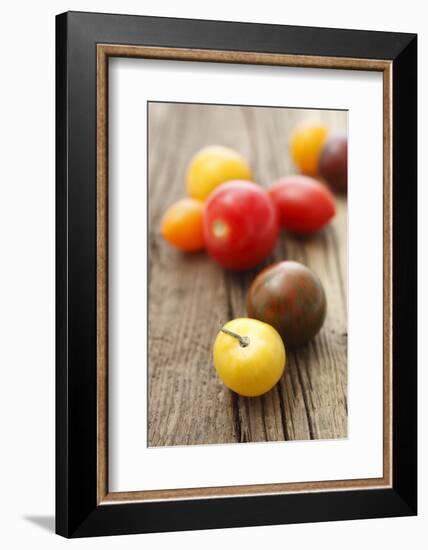 Tomatoes, Wooden Underground-Nikky-Framed Photographic Print