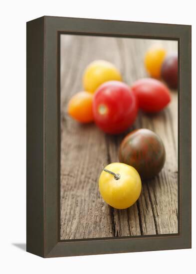 Tomatoes, Wooden Underground-Nikky-Framed Premier Image Canvas