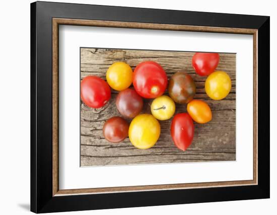 Tomatoes, Wooden Underground-Nikky-Framed Photographic Print