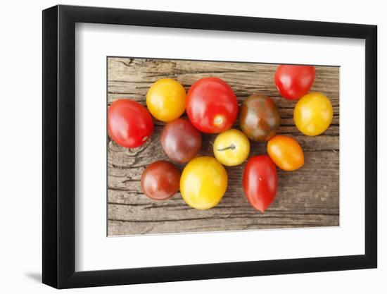 Tomatoes, Wooden Underground-Nikky-Framed Photographic Print