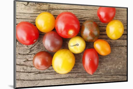 Tomatoes, Wooden Underground-Nikky-Mounted Photographic Print