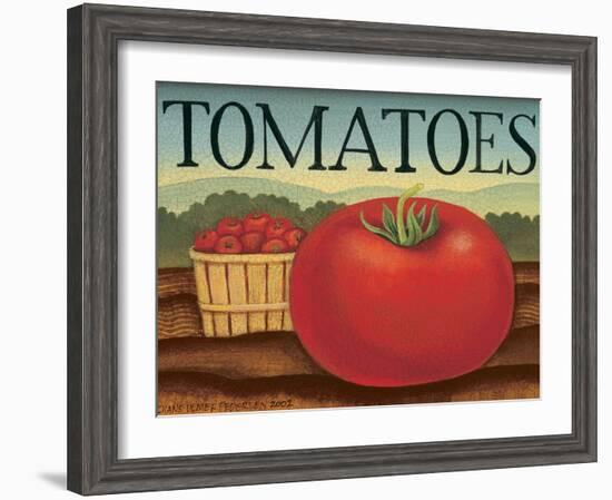 Tomatoes-Diane Pedersen-Framed Premium Giclee Print