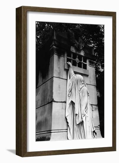 Tomb at Pere Lachaise Cemetery, Paris-Simon Marsden-Framed Giclee Print