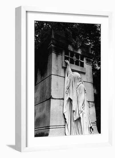 Tomb at Pere Lachaise Cemetery, Paris-Simon Marsden-Framed Giclee Print