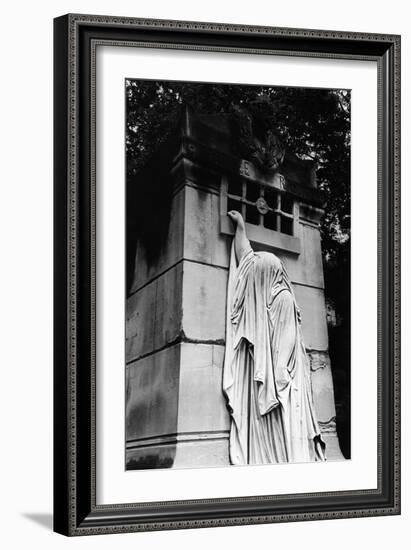 Tomb at Pere Lachaise Cemetery, Paris-Simon Marsden-Framed Giclee Print