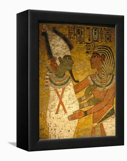 Tomb King Tutankhamun, Valley of the Kings, Egypt-Kenneth Garrett-Framed Premier Image Canvas