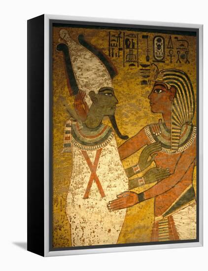 Tomb King Tutankhamun, Valley of the Kings, Egypt-Kenneth Garrett-Framed Premier Image Canvas