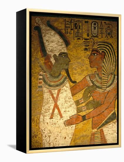 Tomb King Tutankhamun, Valley of the Kings, Egypt-Kenneth Garrett-Framed Premier Image Canvas