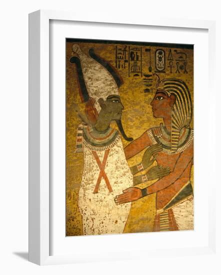 Tomb King Tutankhamun, Valley of the Kings, Egypt-Kenneth Garrett-Framed Photographic Print