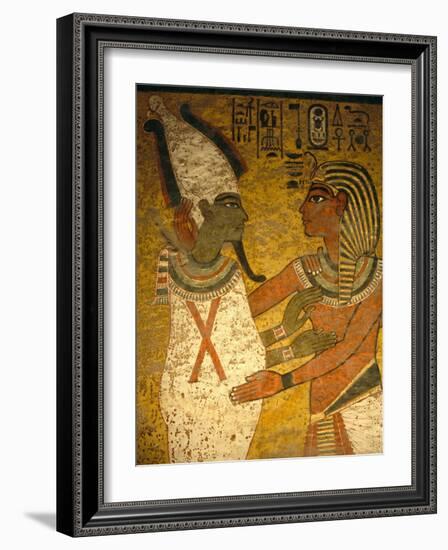 Tomb King Tutankhamun, Valley of the Kings, Egypt-Kenneth Garrett-Framed Photographic Print