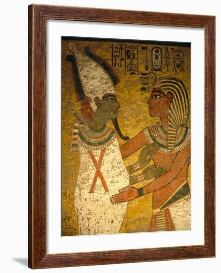 Tomb King Tutankhamun, Valley of the Kings, Egypt-Kenneth Garrett-Framed Photographic Print