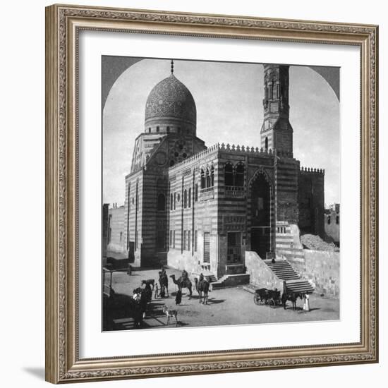 Tomb Mosque of Sultan Kait Bey, Cairo, Egypt, 1905-Underwood & Underwood-Framed Photographic Print