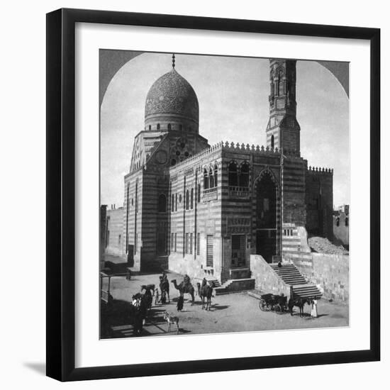 Tomb Mosque of Sultan Kait Bey, Cairo, Egypt, 1905-Underwood & Underwood-Framed Photographic Print